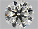 Diamante Natural 0.80 quilates, Redondo , Color J, claridad VVS2 y certificado GIA