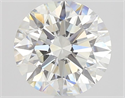 Natural Diamond 2.01 Carats, Round with Excellent Cut, H Color, VVS1 Clarity and Certified by GIA