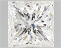Natural Diamond 1.51 Carats, Princess with  Cut, I Color, I1 Clarity and Certified by GIA