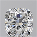 Natural Diamond 1.50 Carats, Cushion with  Cut, G Color, VS2 Clarity and Certified by GIA