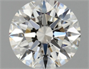 Diamante Natural 0.54 quilates, Redondo , Color G, claridad VVS1 y certificado GIA