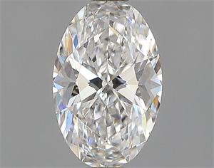 Foto Diamante Natural 0.41 quilates, Ovalado , Color E, claridad VS2 y certificado GIA de
