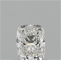 Diamante Natural 0.57 quilates, Del cojín , Color E, claridad VS1 y certificado GIA