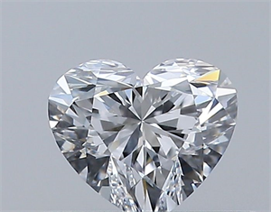 Picture of Natural Diamond 0.34 Carats, Heart with  Cut, D Color, VS1 Clarity and Certified by GIA