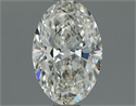 Natural Diamond 0.70 Carats, Oval with  Cut, J Color, VS1 Clarity and Certified by IGI