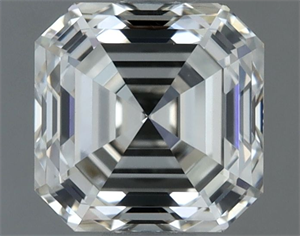 Picture of Natural Diamond 1.50 Carats, Asscher with  Cut, I Color, VVS2 Clarity and Certified by IGI
