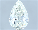 Natural Diamond 1.02 Carats, Pear with  Cut, H Color, VVS2 Clarity and Certified by IGI