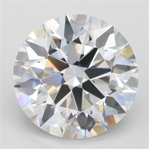 Picture of Lab Grown Diamond 5.02 Carats, Round with Ideal Cut, E Color, IF Clarity and Certified by IGI