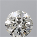 Natural Diamond 0.45 Carats, Round with Excellent Cut, H Color, VS1 Clarity and Certified by IGI