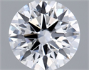 Del inventario de diamantes de laboratorio, 1.01 quilates, Redondo , Color D, claridad VVS2 y certificado IGI