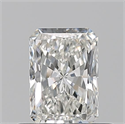 Diamante Natural 0.51 quilates, Radiante , Color H, claridad VS2 y certificado GIA
