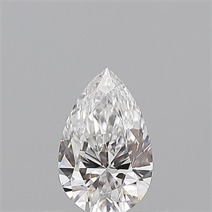 Picture of Natural Diamond 0.50 Carats, Pear with  Cut, D Color, VS2 Clarity and Certified by GIA