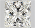 Natural Diamond 1.11 Carats, Princess with  Cut, I Color, VVS2 Clarity and Certified by GIA