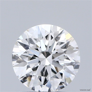 Picture of Lab Grown Diamond 1.00 Carats, Round with Excellent Cut, E Color, VS1 Clarity and Certified by IGI