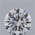 Diamante Natural 0.54 quilates, Redondo , Color E, claridad SI1 y certificado GIA