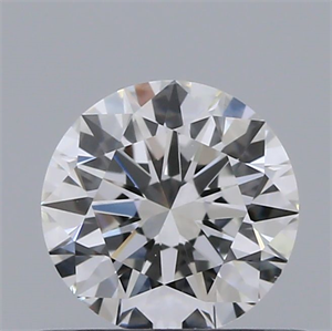 Foto Diamante Natural 0.54 quilates, Redondo , Color E, claridad SI1 y certificado GIA de