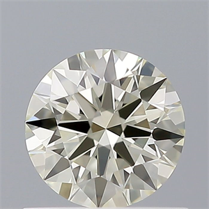 Picture of Natural Diamond 0.50 Carats, Round with Excellent Cut, N Color, VVS1 Clarity and Certified by GIA