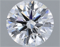 Lab Grown Diamond 1.02 Carats, Round with Excellent Cut, D Color, VS1 Clarity and Certified by IGI