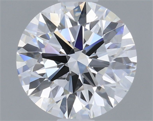 Picture of Lab Grown Diamond 1.02 Carats, Round with Excellent Cut, D Color, VS1 Clarity and Certified by IGI