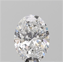 Diamante Natural 0.55 quilates, Ovalado , Color D, claridad IF y certificado GIA