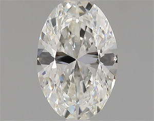 Foto Diamante Natural 0.60 quilates, Ovalado , Color G, claridad VVS2 y certificado GIA de