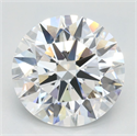 Del inventario de diamantes de laboratorio, 2.40 quilates, Redondo , Color D, claridad IF y certificado IGI