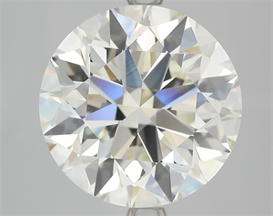 Picture of Natural Diamond 5.64 Carats, Round with Excellent Cut, I Color, VVS1 Clarity and Certified by HRD