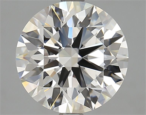 Picture of Lab Grown Diamond 3.45 Carats, Round with Ideal Cut, F Color, VVS1 Clarity and Certified by IGI