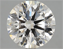 Lab Grown Diamond 3.45 Carats, Round with Ideal Cut, F Color, VVS1 Clarity and Certified by IGI