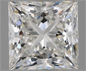 Natural Diamond 2.01 Carats, Princess with  Cut, F Color, VS1 Clarity and Certified by GIA