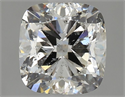 Natural Diamond 2.01 Carats, Cushion with  Cut, I Color, SI2 Clarity and Certified by GIA