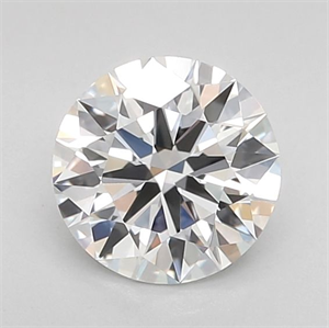 Picture of Lab Grown Diamond 1.02 Carats, Round with Ideal Cut, D Color, VVS1 Clarity and Certified by IGI