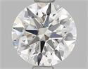 Natural Diamond 0.81 Carats, Round with Excellent Cut, G Color, VVS2 Clarity and Certified by GIA