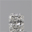 Natural Diamond 0.34 Carats, Radiant with  Cut, G Color, VVS1 Clarity and Certified by GIA