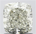 Natural Diamond 1.17 Carats, Cushion with  Cut, N Color, VS2 Clarity and Certified by GIA