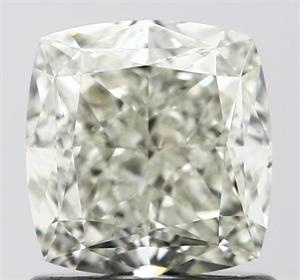 Picture of Natural Diamond 1.17 Carats, Cushion with  Cut, N Color, VS2 Clarity and Certified by GIA