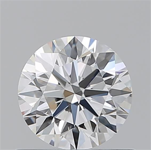 Foto Diamante Natural 0.70 quilates, Redondo , Color F, claridad VVS2 y certificado GIA de