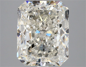 Picture of Natural Diamond 3.50 Carats, Radiant with  Cut, H Color, SI2 Clarity and Certified by HRD