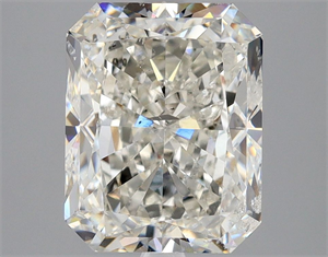 Picture of Natural Diamond 3.50 Carats, Radiant with  Cut, H Color, SI2 Clarity and Certified by HRD
