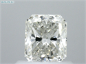 Natural Diamond 0.74 Carats, Radiant with  Cut, H Color, VS1 Clarity and Certified by GIA