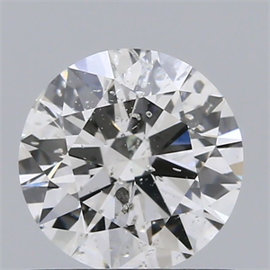 Picture of Natural Diamond 0.70 Carats, Round with Excellent Cut, G Color, I1 Clarity and Certified by GIA