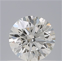 Diamante Natural 0.42 quilates, Redondo , Color H, claridad IF y certificado GIA