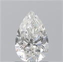 Natural Diamond 1.20 Carats, Pear with  Cut, H Color, I1 Clarity and Certified by GIA