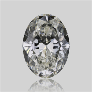 Picture of Natural Diamond 0.60 Carats, Oval with  Cut, J Color, VVS1 Clarity and Certified by GIA