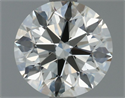 Diamante Natural 1.04 quilates, Redondo , Color J, claridad IF y certificado IGI