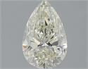 Natural Diamond 1.01 Carats, Pear with  Cut, K Color, VS2 Clarity and Certified by IGI