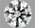 Del inventario de diamantes de laboratorio, 1.57 quilates, Redondo , Color F, claridad VS1 y certificado IGI