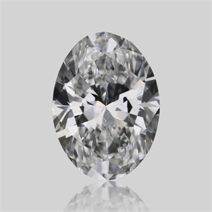 Picture of Natural Diamond 0.41 Carats, Oval with  Cut, D Color, SI1 Clarity and Certified by GIA