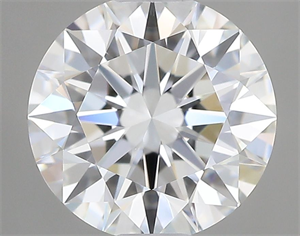Picture of Lab Grown Diamond 1.07 Carats, Round with Ideal Cut, D Color, VVS2 Clarity and Certified by IGI