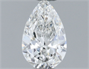 Diamante Natural 0.36 quilates, De pera , Color G, claridad VVS2 y certificado GIA